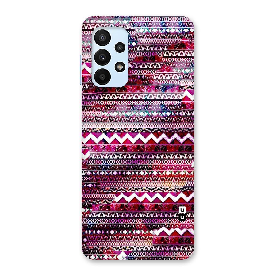 Pink Indie Pattern Back Case for Galaxy A23