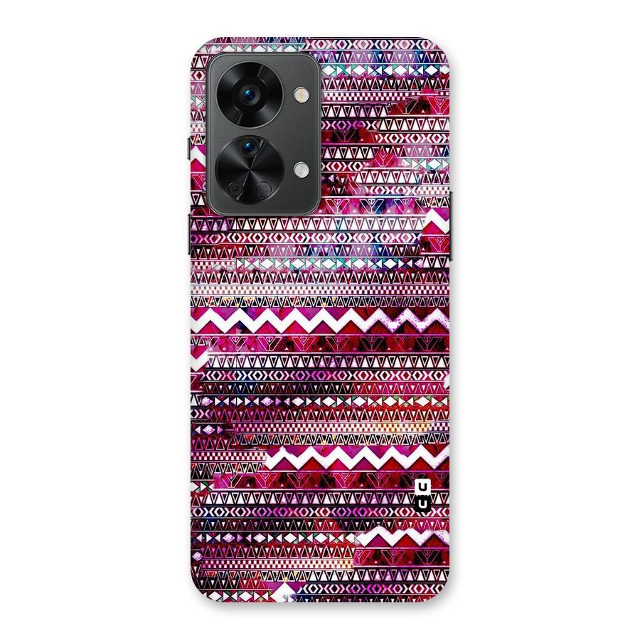 Pink Indie Pattern Back Case for OnePlus Nord 2T