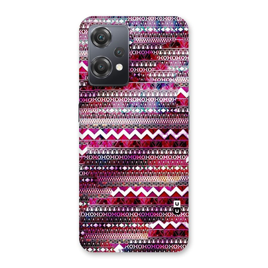 Pink Indie Pattern Back Case for OnePlus Nord CE 2 Lite 5G