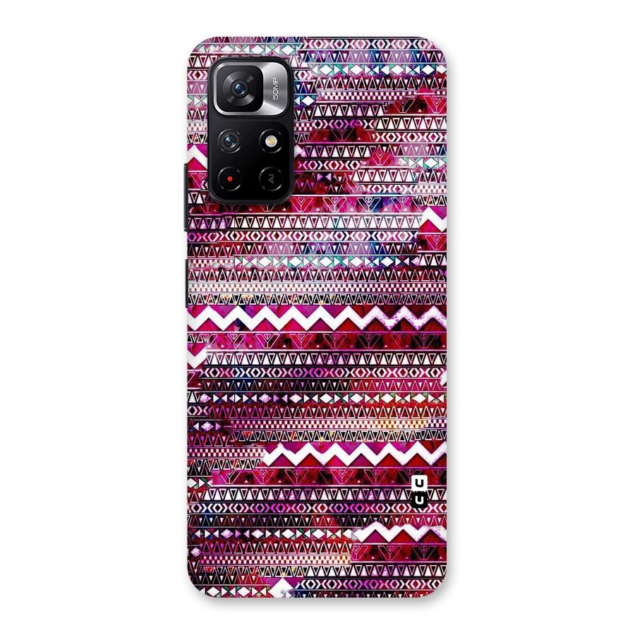Pink Indie Pattern Back Case for Redmi Note 11T 5G