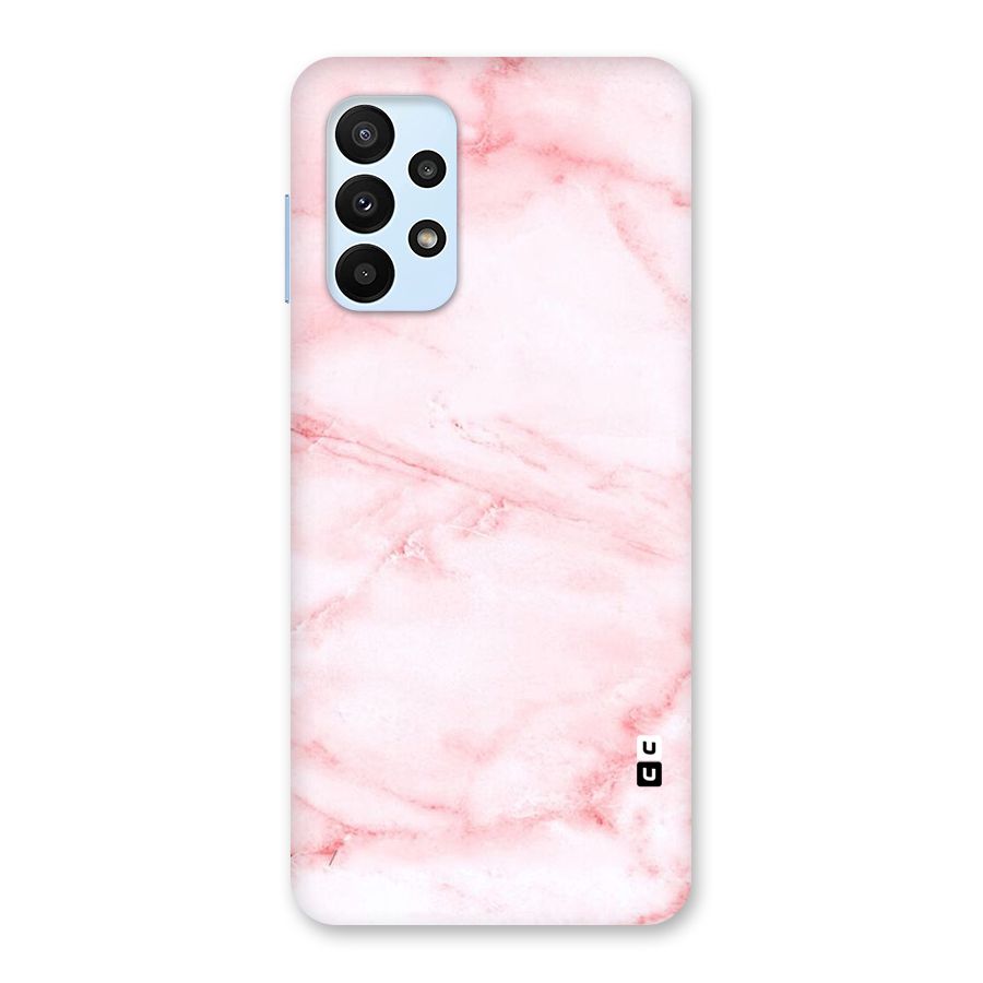Pink Marble Print Back Case for Galaxy A23