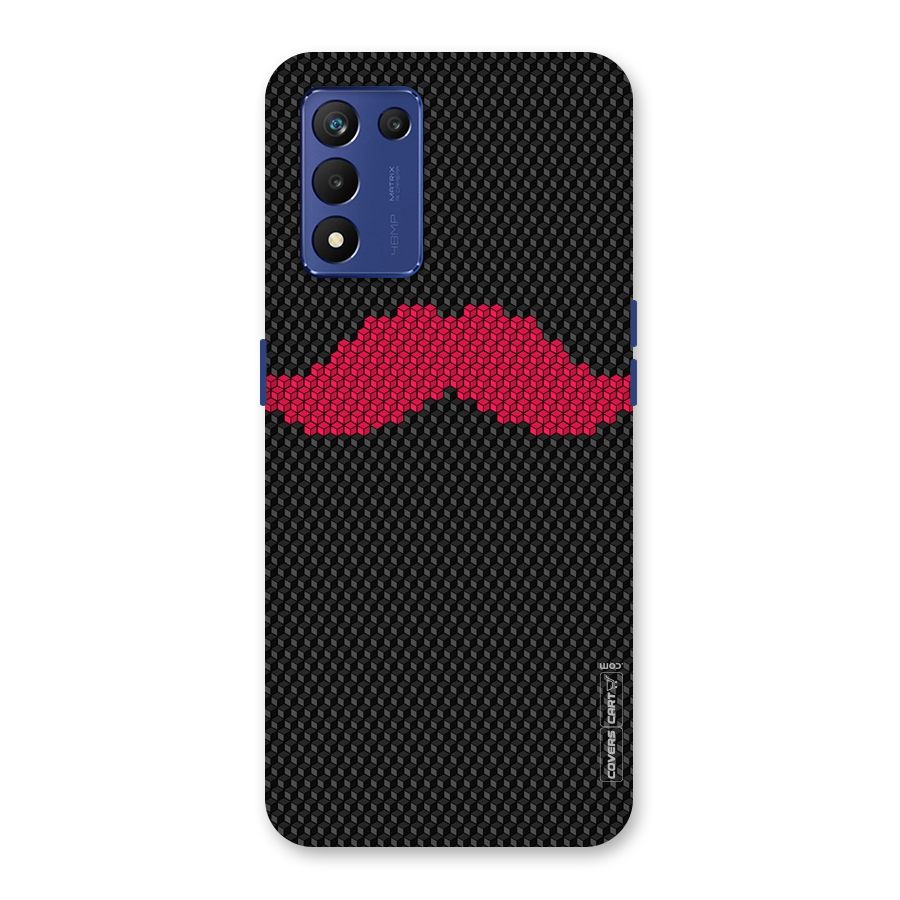 Pink Moustache Back Case for Realme 9 5G Speed