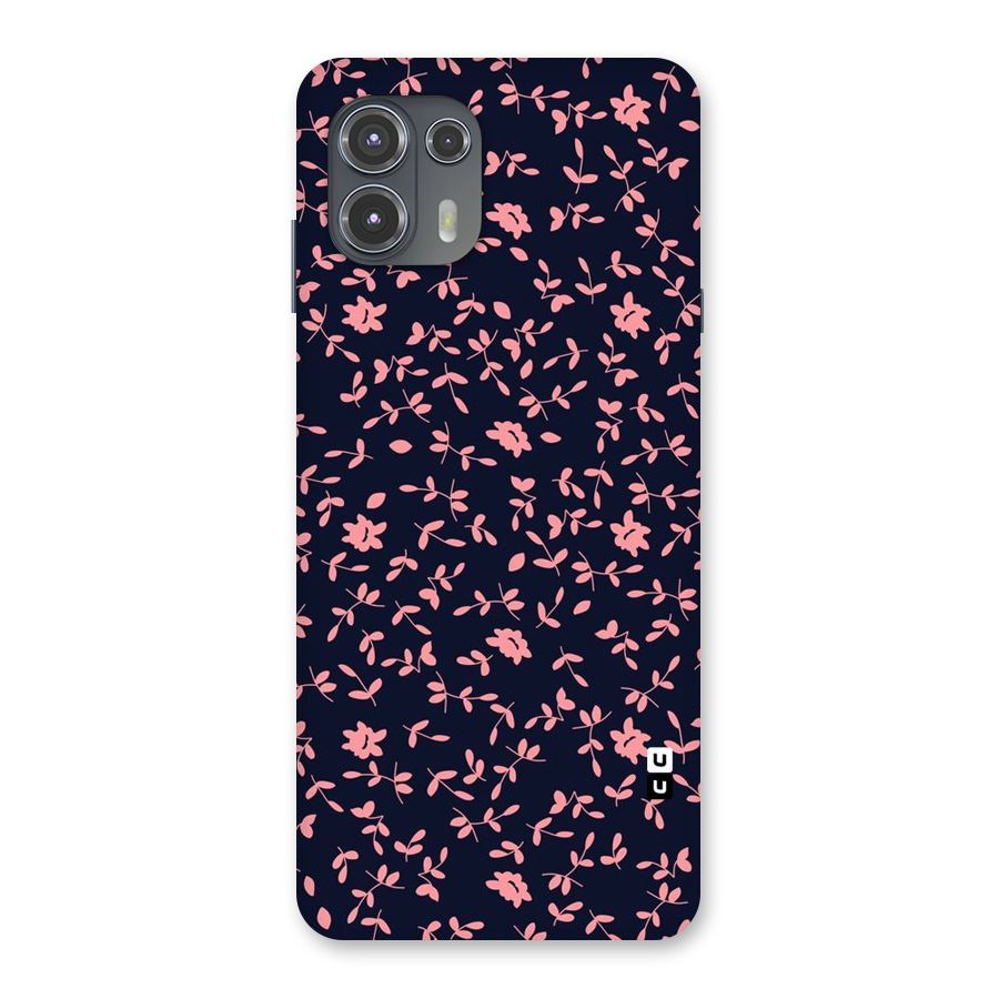 Pink Plant Design Back Case for Motorola Edge 20 Fusion