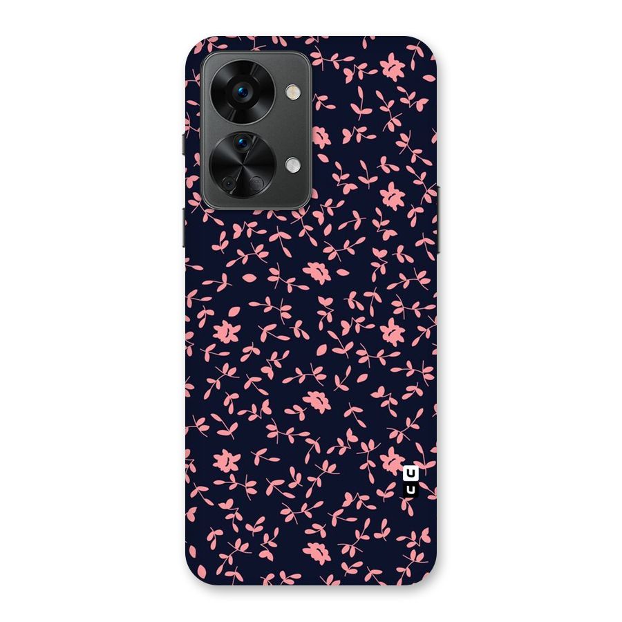 Pink Plant Design Back Case for OnePlus Nord 2T
