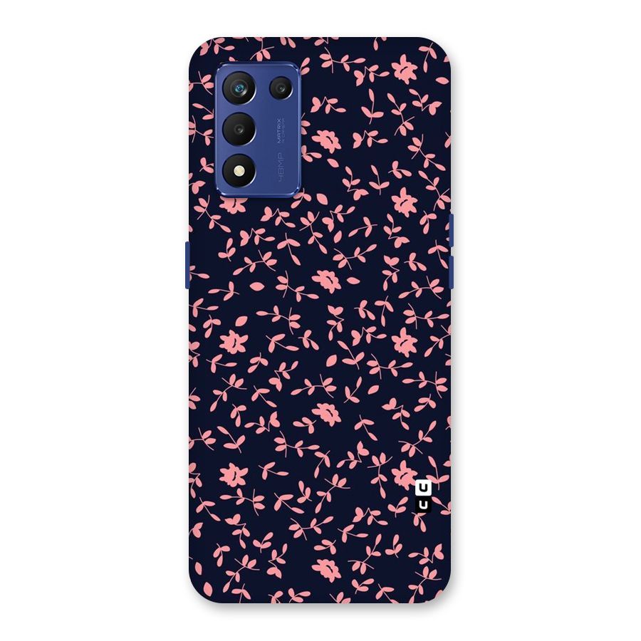 Pink Plant Design Back Case for Realme 9 5G Speed