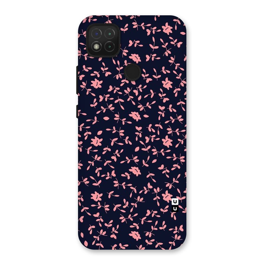 Pink Plant Design Back Case for Redmi 9 Activ