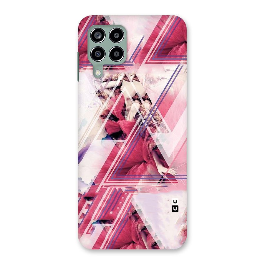 Pink Rose Abstract Back Case for Galaxy M33