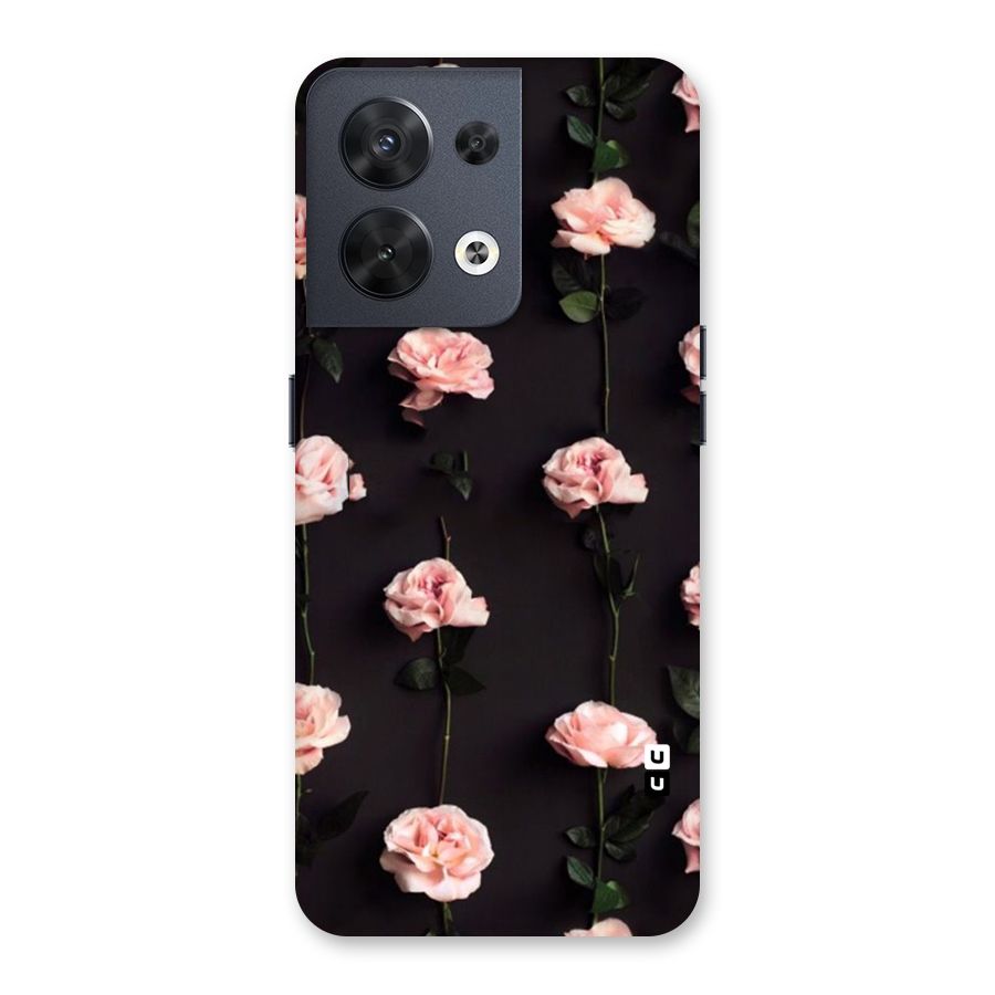 Pink Roses Back Case for Oppo Reno8 5G