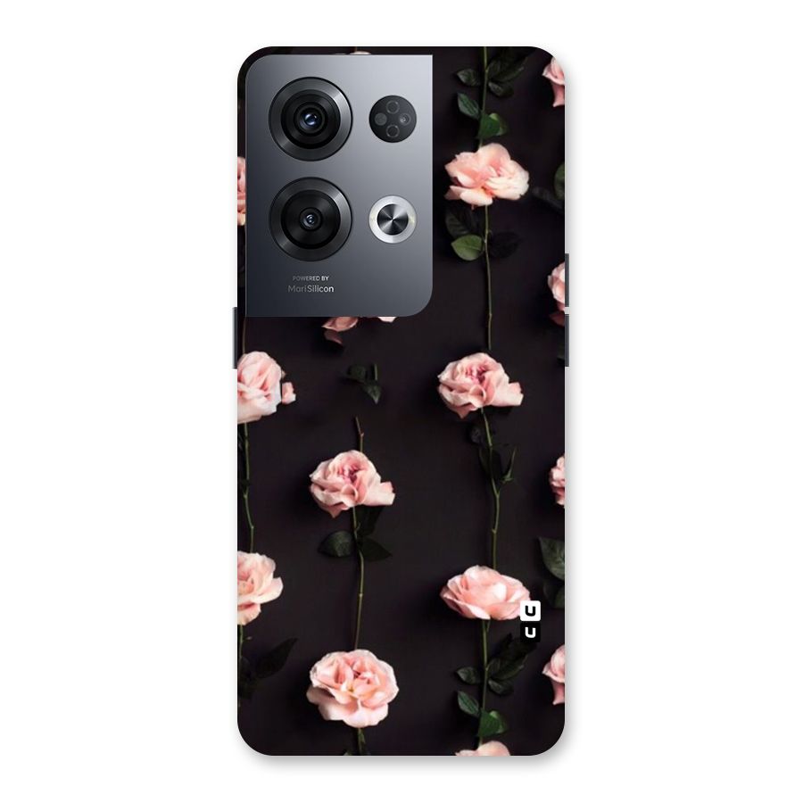 Pink Roses Back Case for Oppo Reno8 Pro 5G