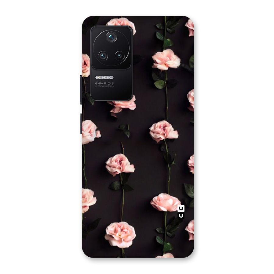 Pink Roses Back Case for Poco F4 5G