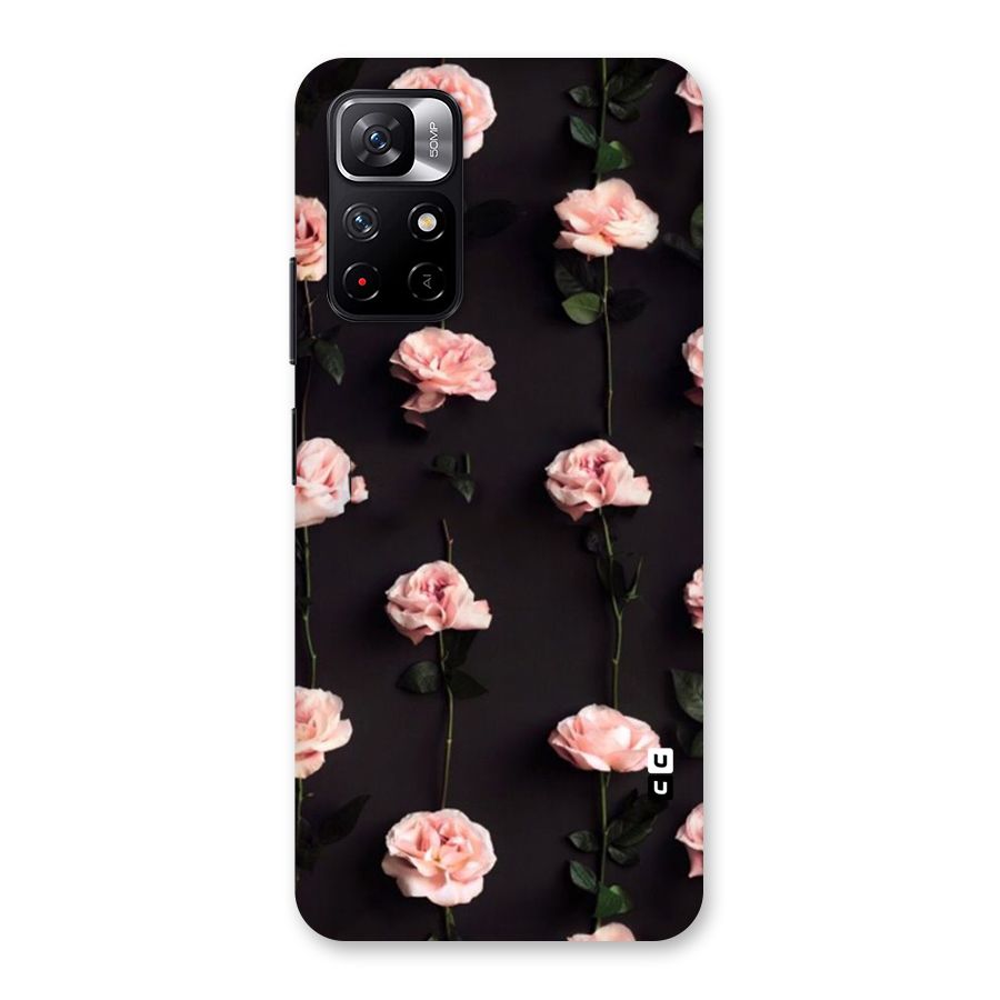 Pink Roses Back Case for Redmi Note 11T 5G