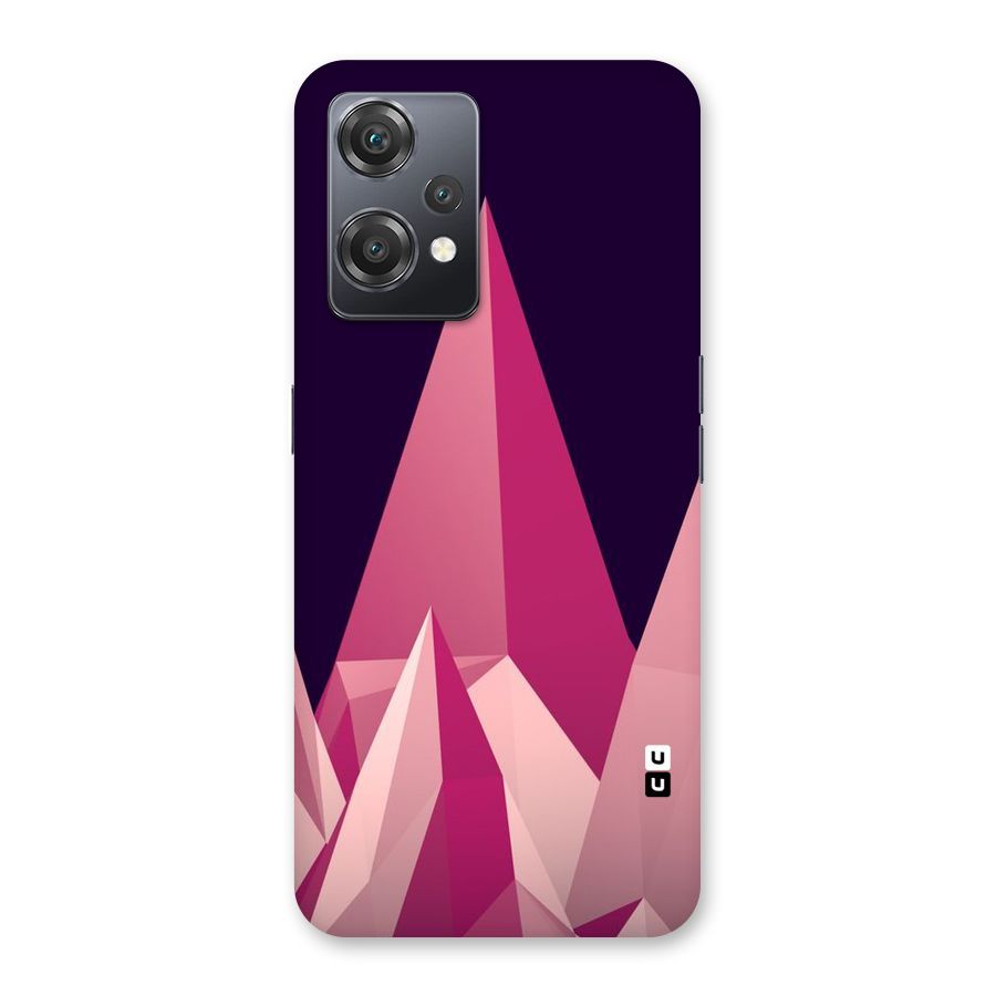 Pink Sharp Back Case for OnePlus Nord CE 2 Lite 5G