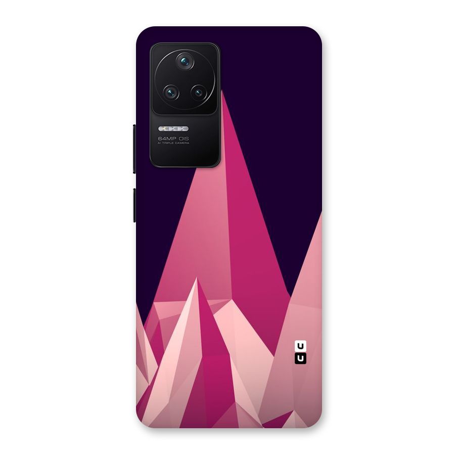 Pink Sharp Back Case for Poco F4 5G