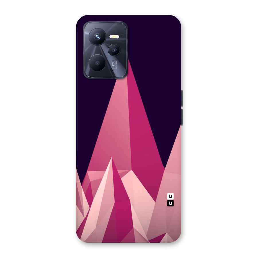 Pink Sharp Back Case for Realme C35