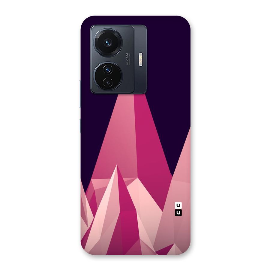 Pink Sharp Back Case for Vivo T1 Pro