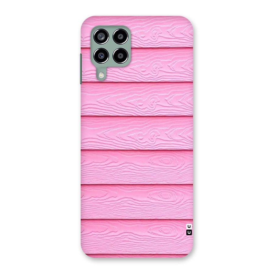 Pink Wood Back Case for Galaxy M33