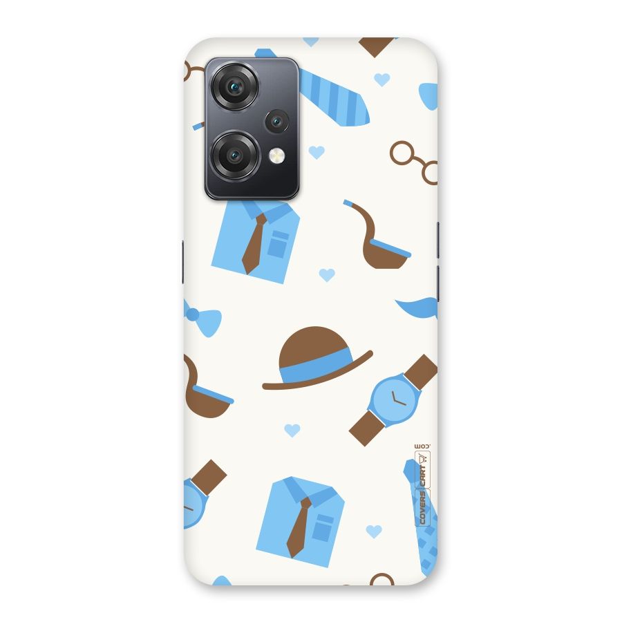Pipe Hat Watch Pattern Back Case for OnePlus Nord CE 2 Lite 5G