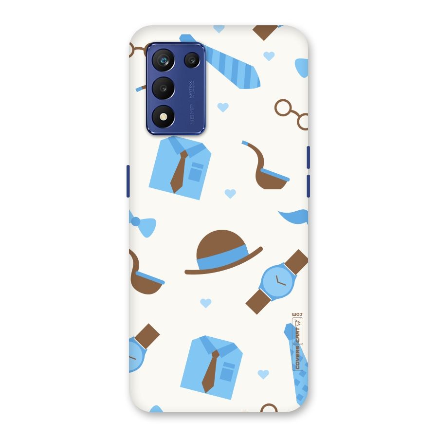 Pipe Hat Watch Pattern Back Case for Realme 9 5G Speed