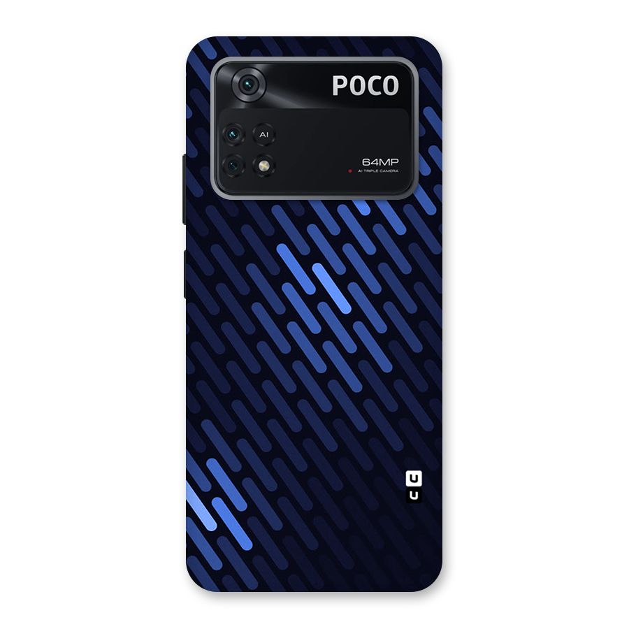 Pipe Shades Pattern Printed Back Case for Poco M4 Pro 4G