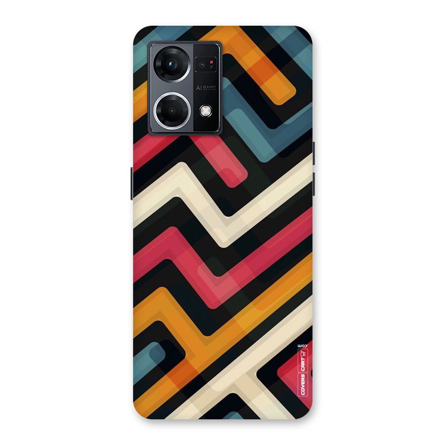 Pipelines Glass Back Case for Oppo F21 Pro 5G
