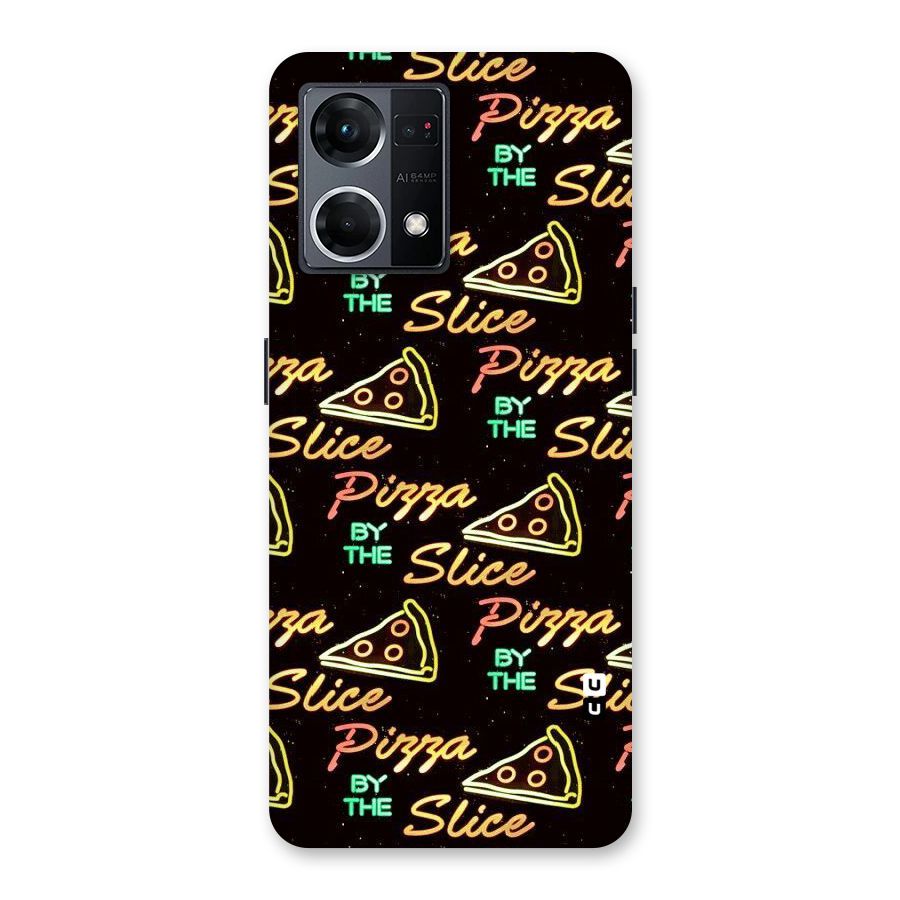 Pizza By Slice Glass Back Case for Oppo F21 Pro 5G