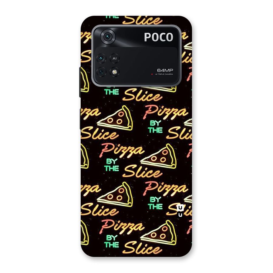 Pizza By Slice Back Case for Poco M4 Pro 4G