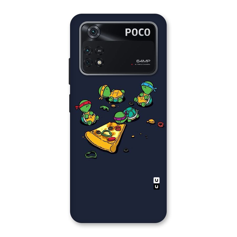 Pizza Overload Back Case for Poco M4 Pro 4G