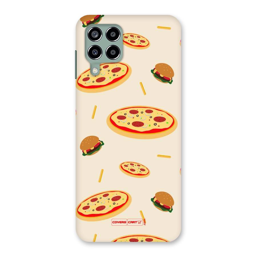 Pizza and Burger Love Back Case for Galaxy M33