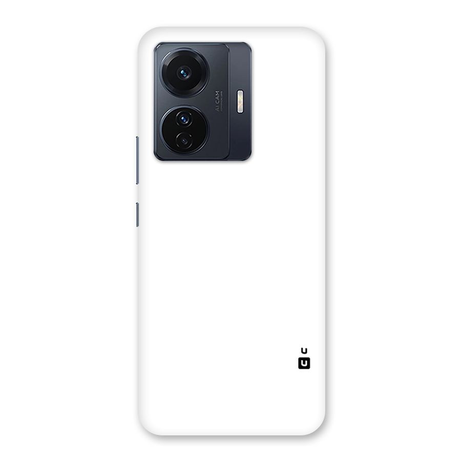 Plain White Back Case for Vivo T1 Pro