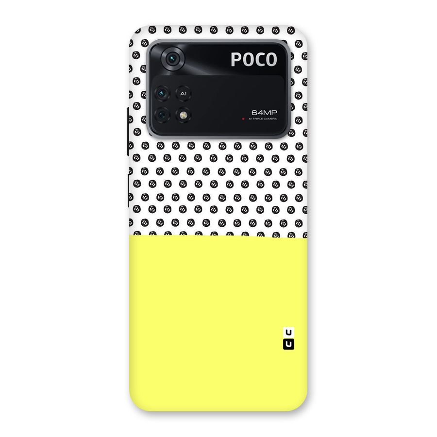 Plain and Pattern Back Case for Poco M4 Pro 4G