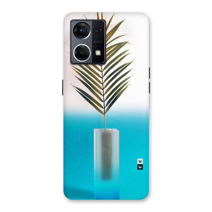 Plant Home Art Glass Back Case for Oppo F21 Pro 5G