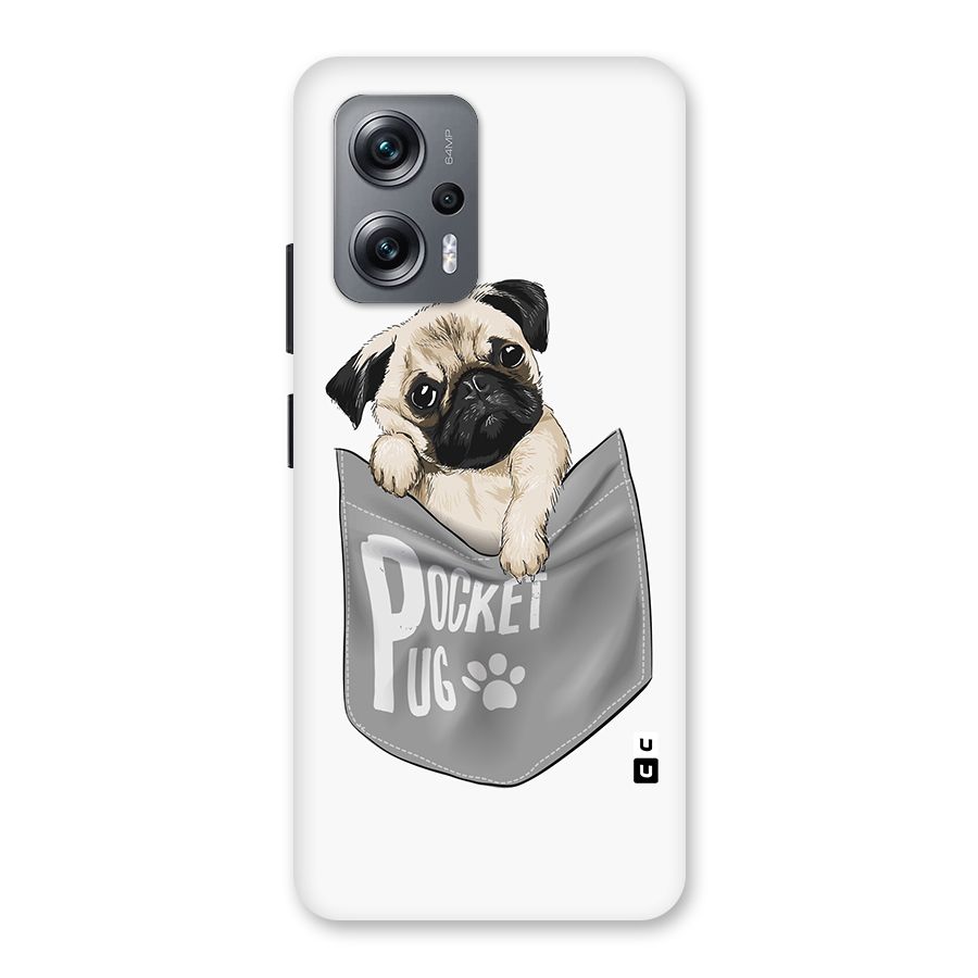 Pocket Pug Back Case for Redmi K50i