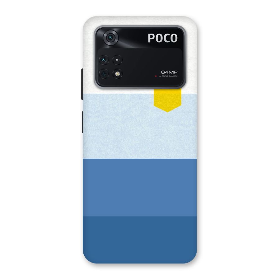Pocket Stripes. Back Case for Poco M4 Pro 4G