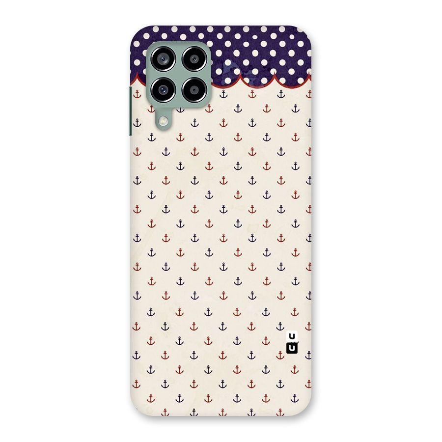Polka Anchor Back Case for Galaxy M33
