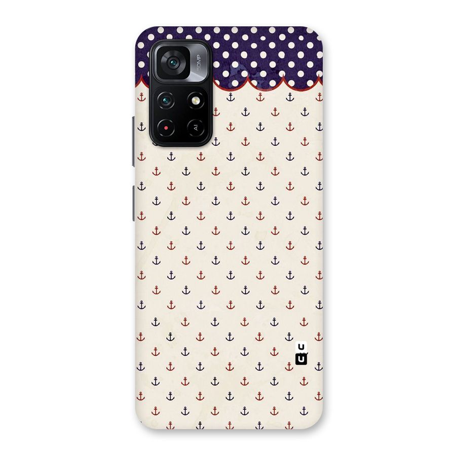 Polka Anchor Back Case for Poco M4 Pro 5G