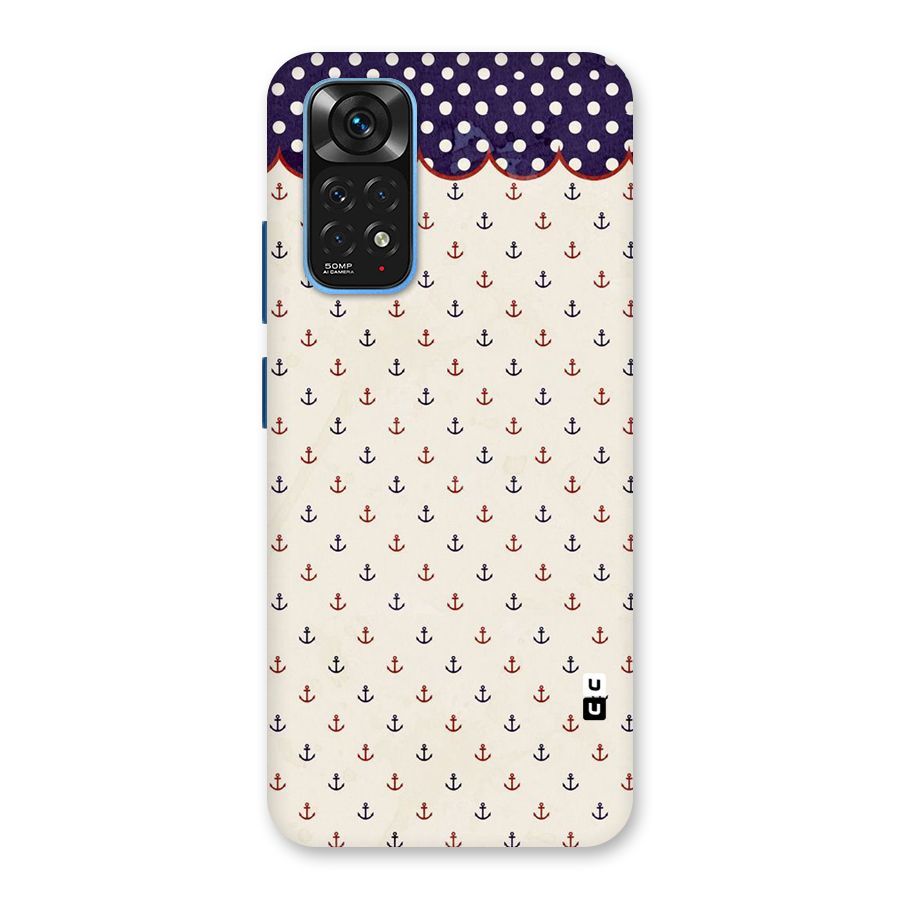 Polka Anchor Back Case for Redmi Note 11S
