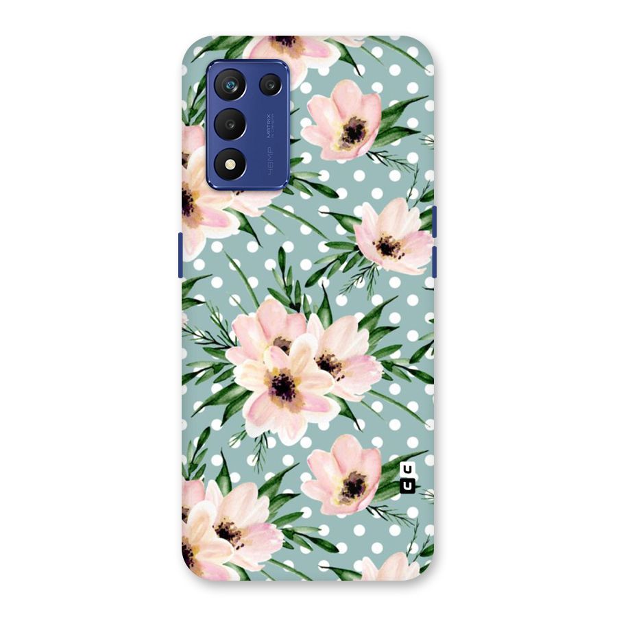 Polka Art Floral Back Case for Realme 9 5G Speed