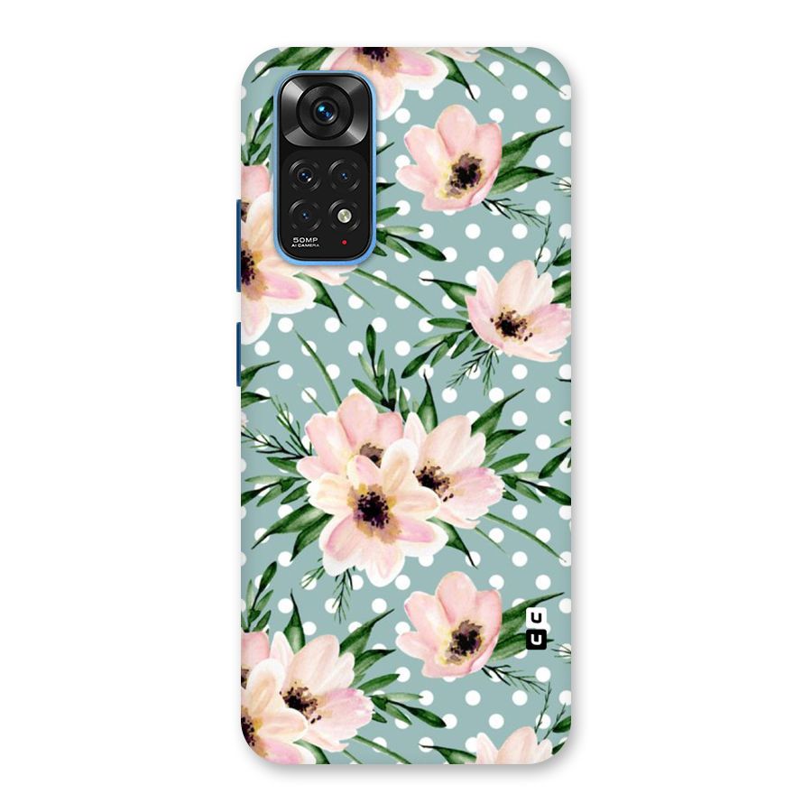 Polka Art Floral Back Case for Redmi Note 11S