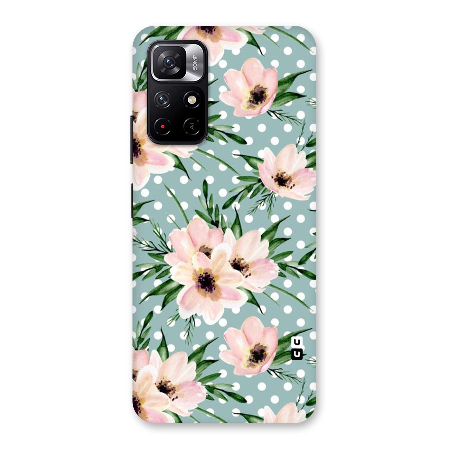Polka Art Floral Back Case for Redmi Note 11T 5G