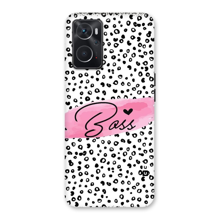 Polka Boss Back Case for Oppo K10 4G
