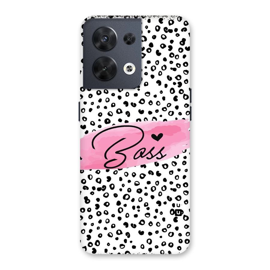 Polka Boss Back Case for Oppo Reno8 5G