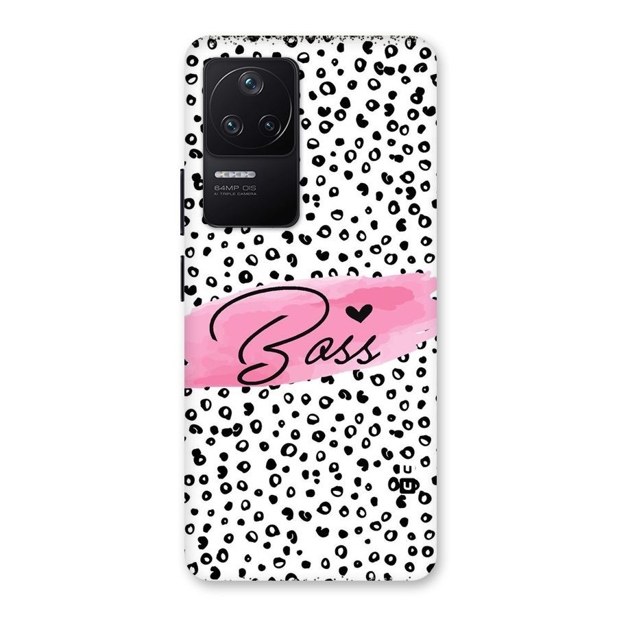 Polka Boss Back Case for Poco F4 5G
