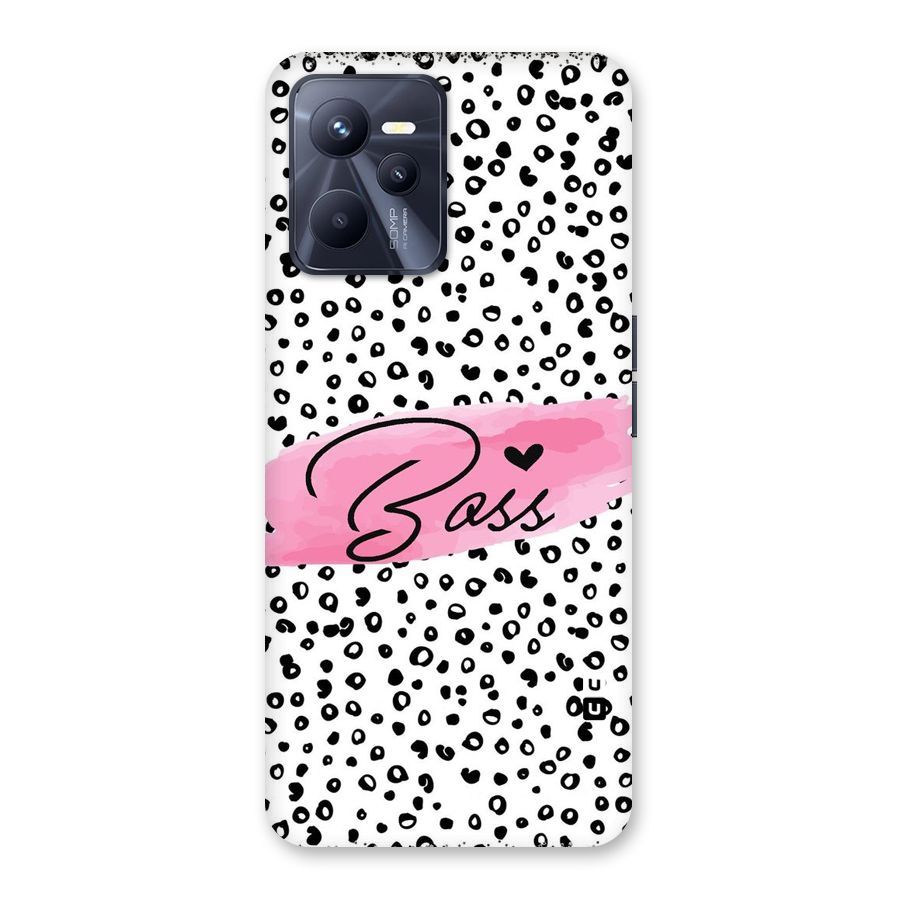 Polka Boss Back Case for Realme C35