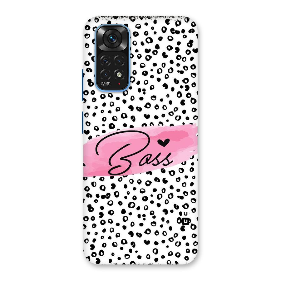 Polka Boss Back Case for Redmi Note 11S