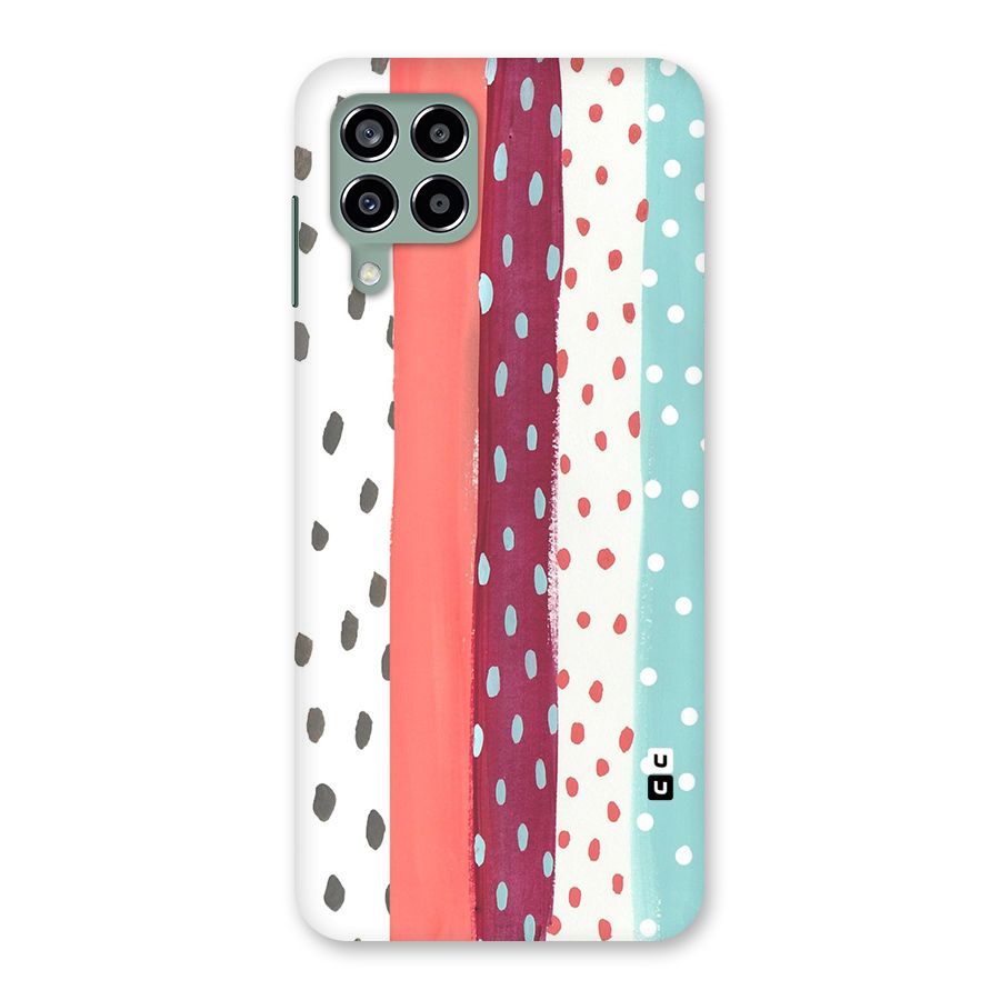 Polka Brush Art Back Case for Galaxy M33