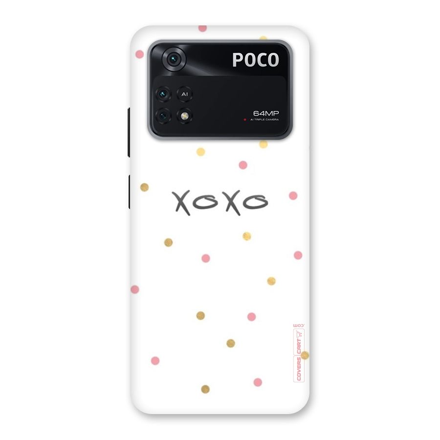 Polka Hugs Back Case for Poco M4 Pro 4G