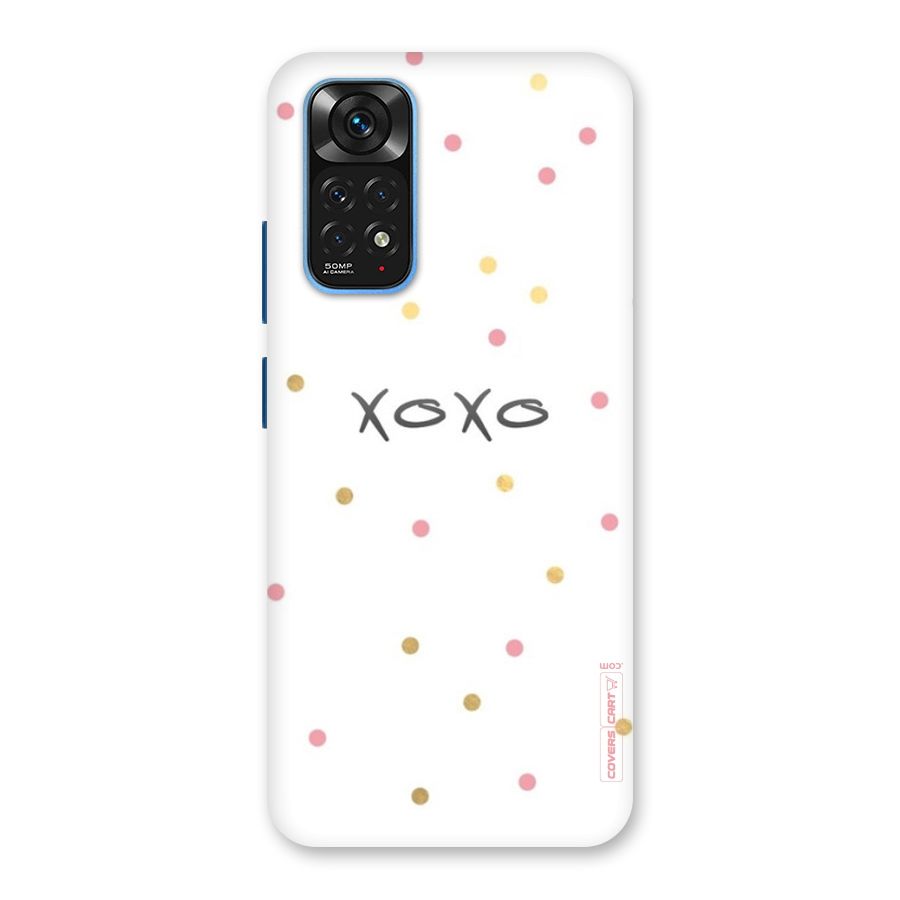 Polka Hugs Back Case for Redmi Note 11S