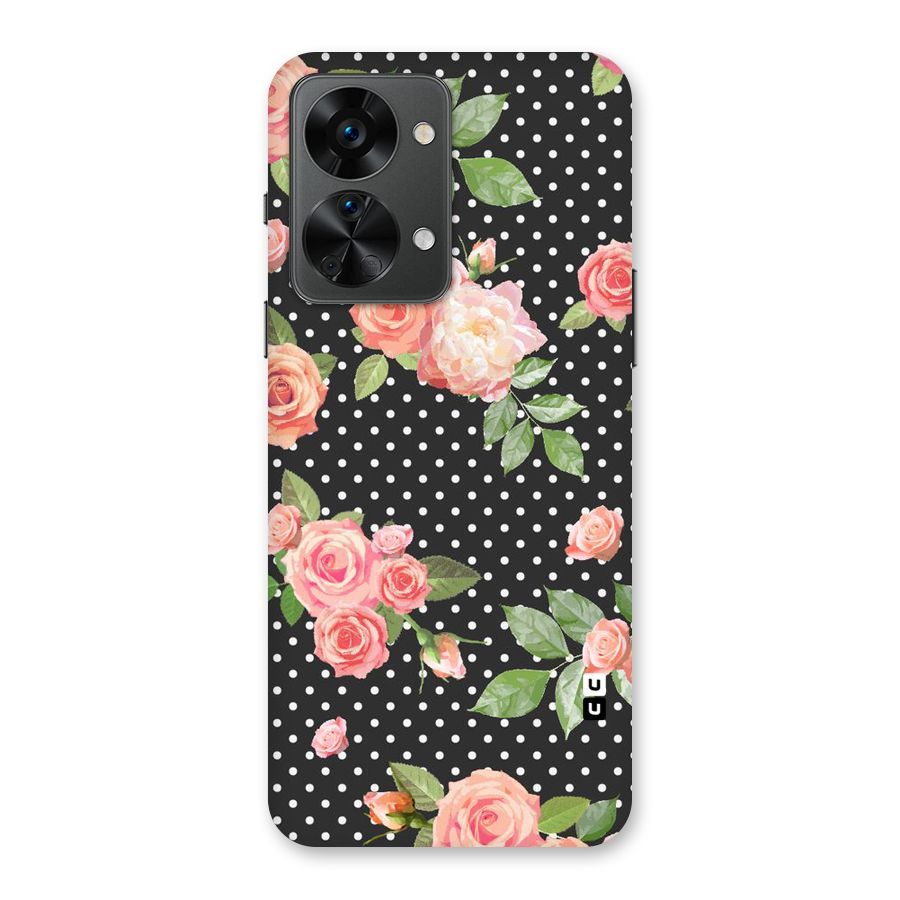 Polka Peach Back Case for OnePlus Nord 2T