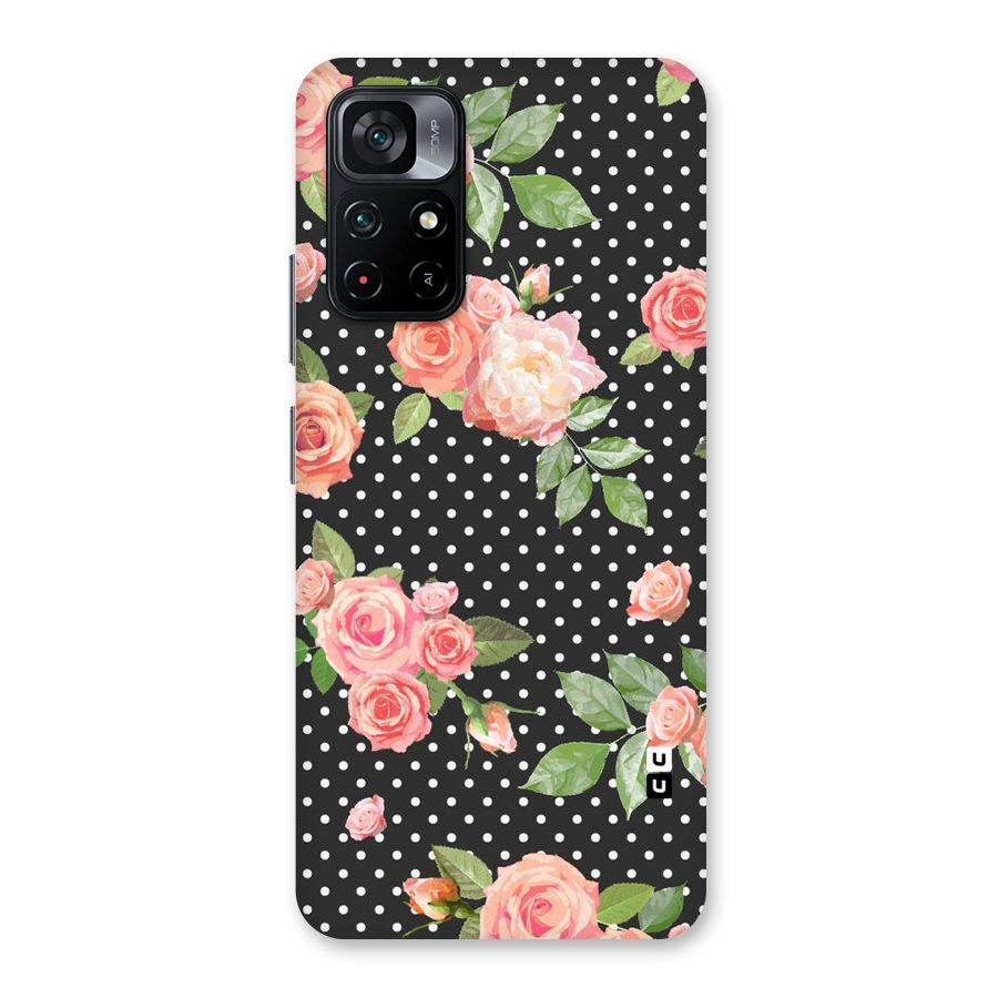 Polka Peach Back Case for Poco M4 Pro 5G