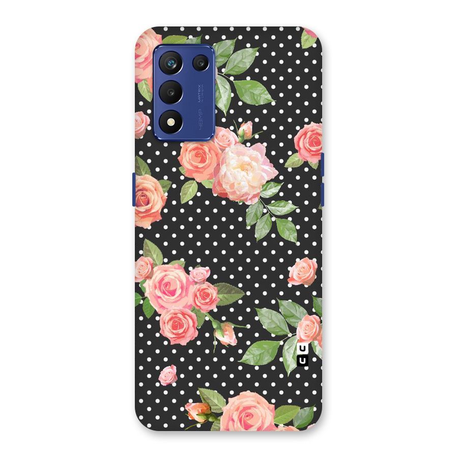 Polka Peach Back Case for Realme 9 5G Speed
